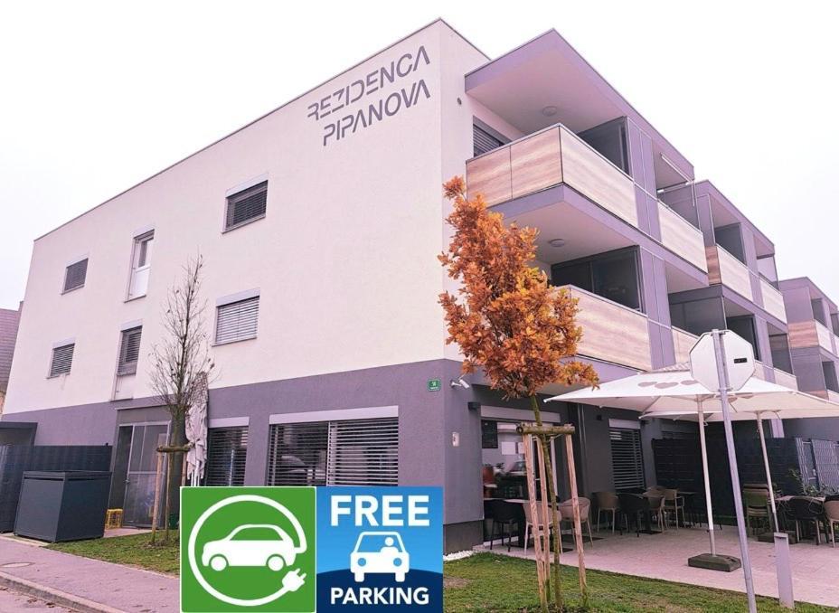 Stunning New Apartment With Free Parking Near City Centre Ljubljana Eksteriør bilde